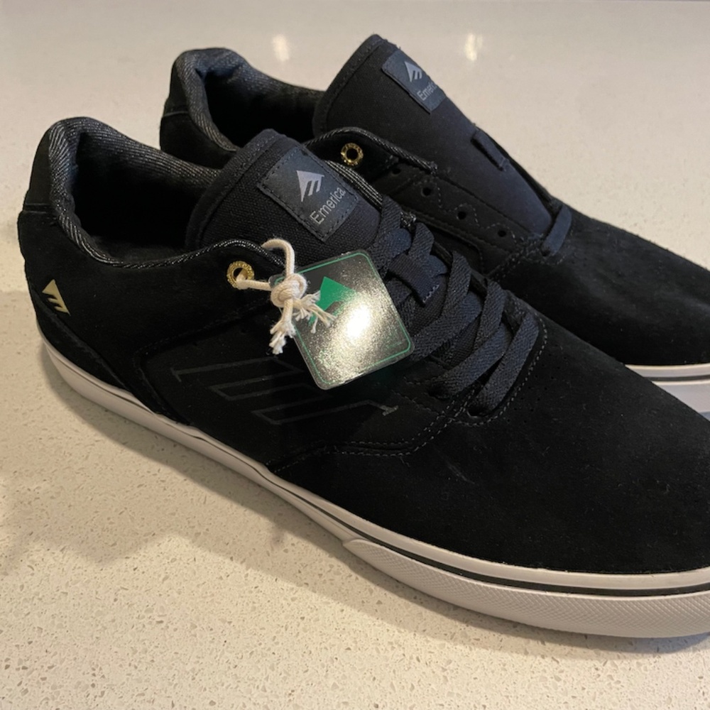 Emerica Low Vulc - Size 12 - "Black/Gold"